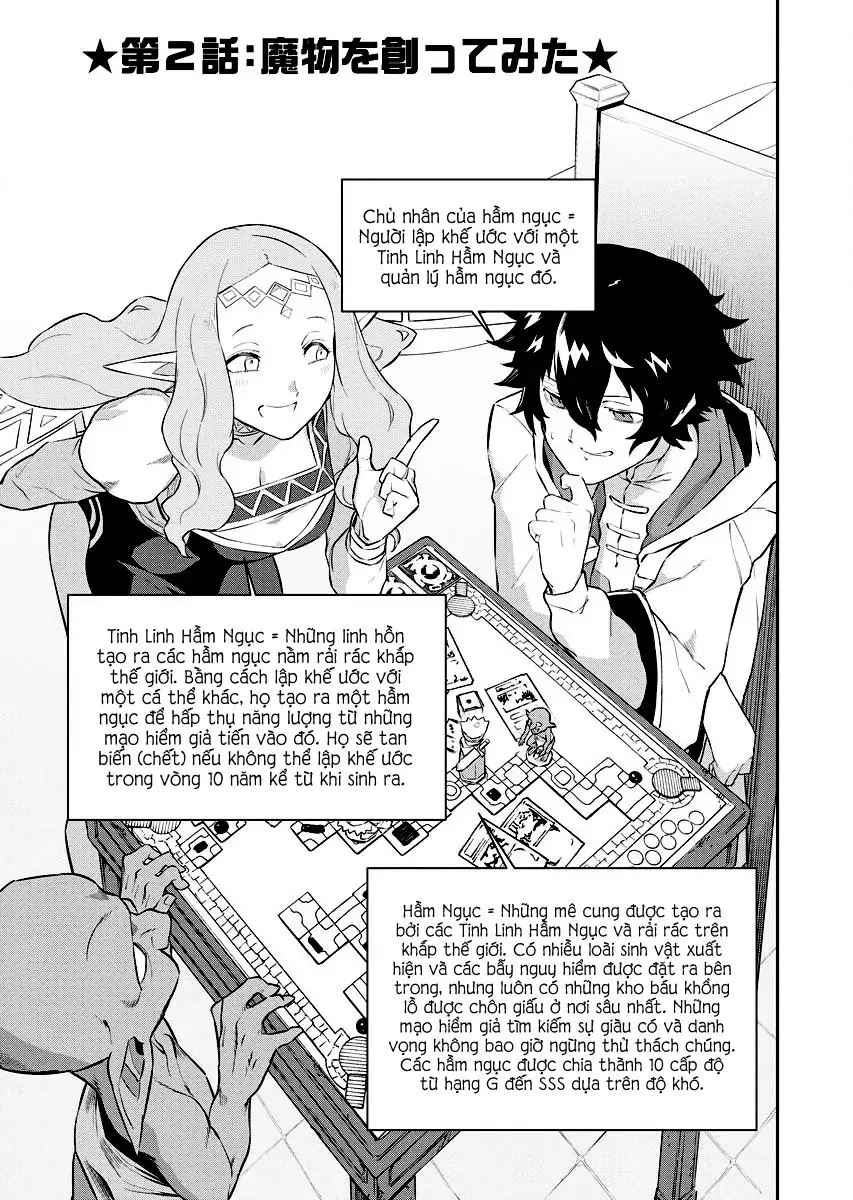 Tsuihou Sareta Renkinjutsushisan, Saikyou no Danjon o Tsukurimasen ka? Chapter 2 - Trang 4