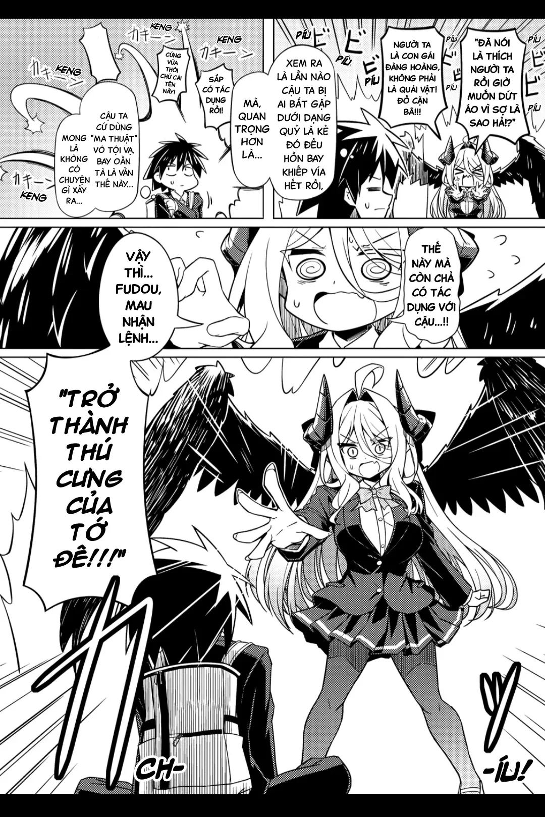 Tsukimino Karma Wa Akumade Boku No Pet Nanoni Chapter 1 - Trang 24