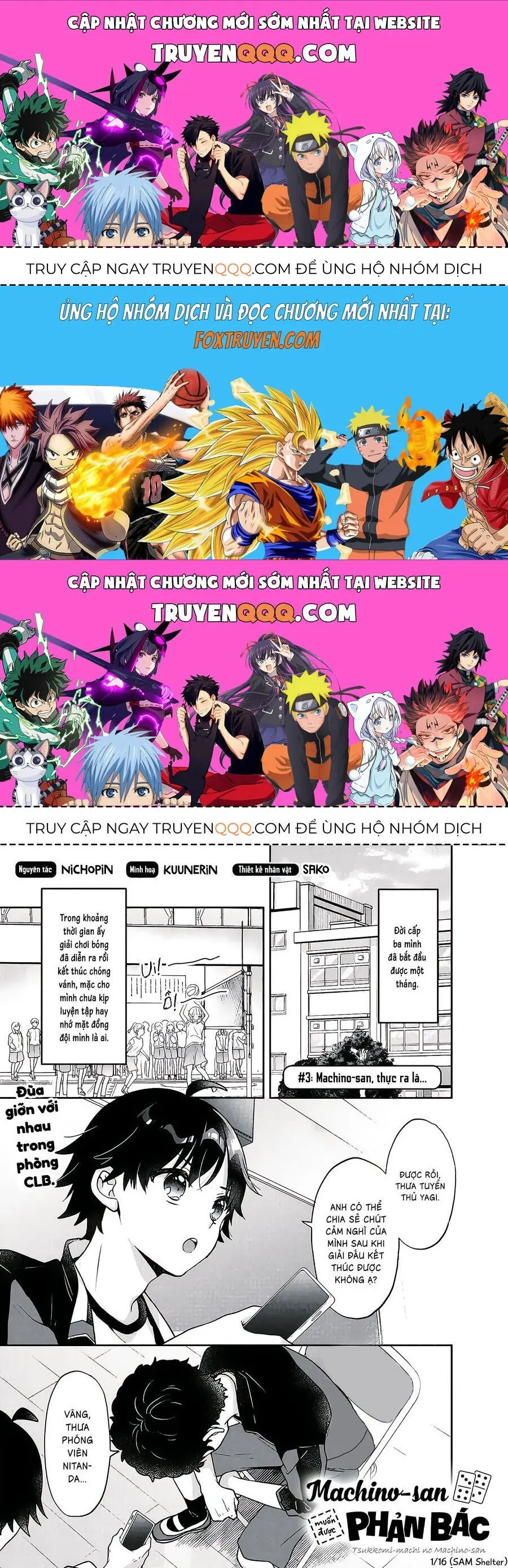 Tsukkomi-Machi No Machino-San Chapter 3 - Trang 2