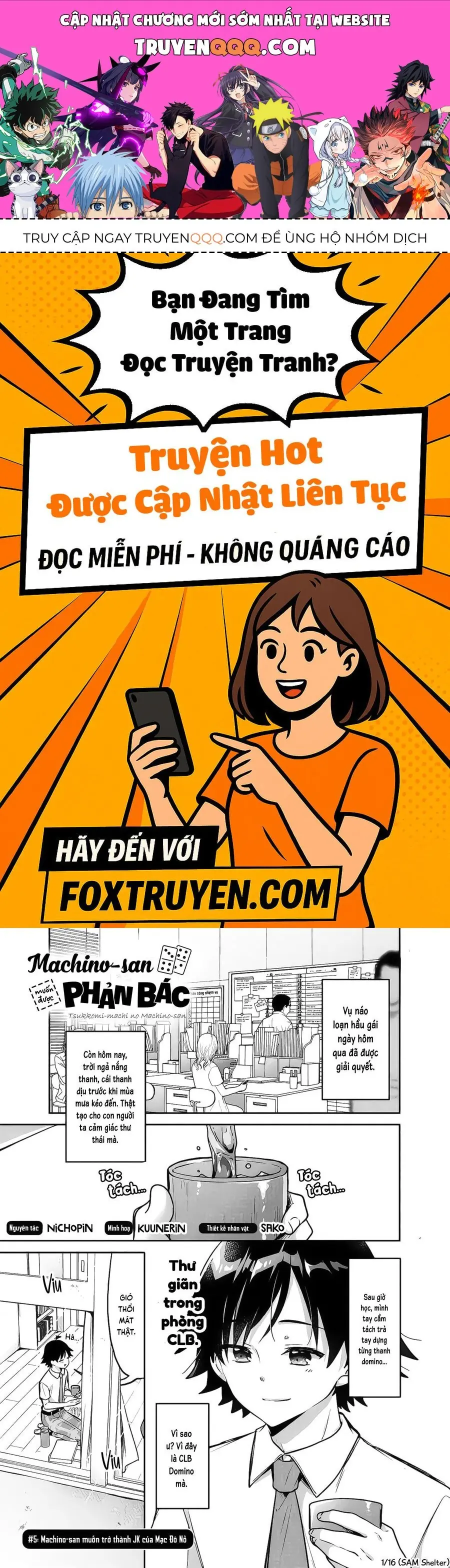 Tsukkomi-Machi No Machino-San Chapter 5 - Trang 2