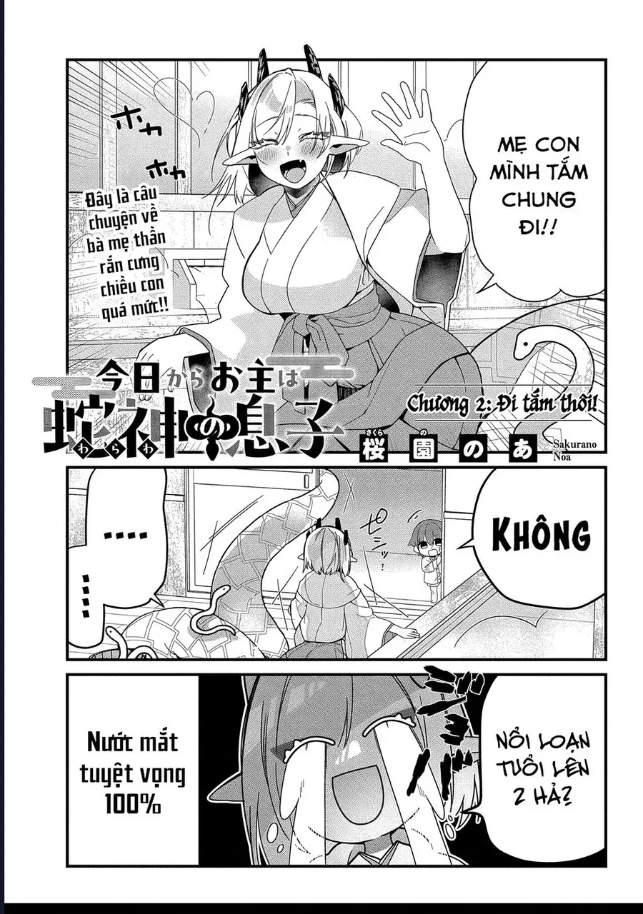 Từ Giờ Làm Con Của Thần Rắn Nhé Chapter 2 - Trang 3