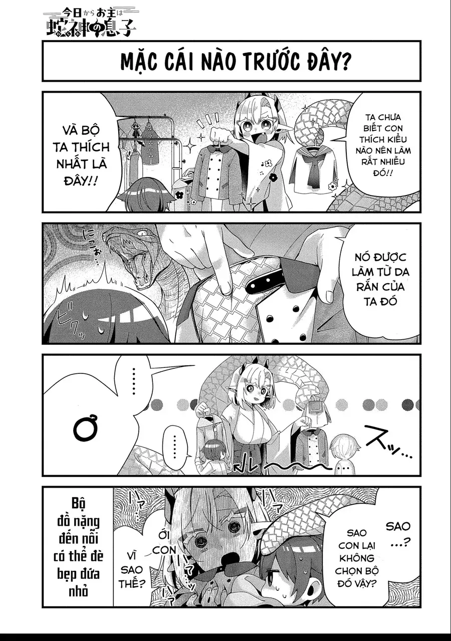 Từ Giờ Làm Con Của Thần Rắn Nhé Chapter 4 - Trang 8