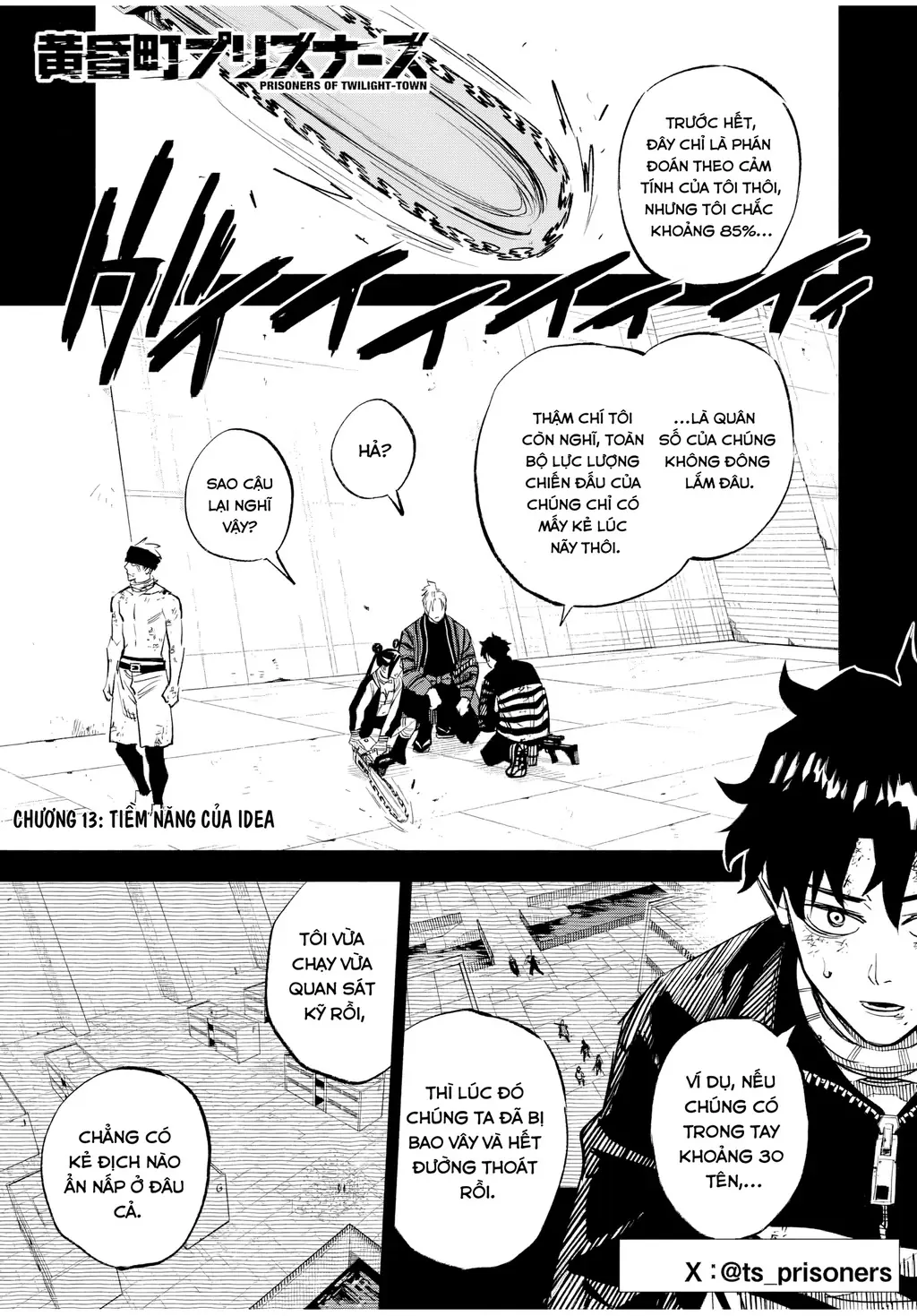 Tù Nhân Thị Trấn Hoàng Hôn Chapter 13 - Trang 2