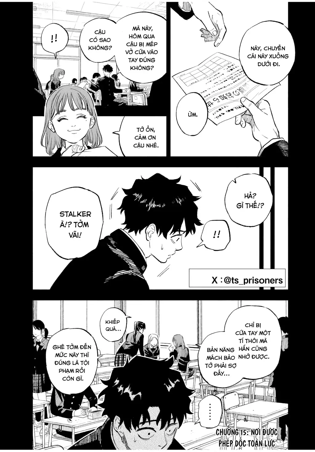 Tù Nhân Thị Trấn Hoàng Hôn Chapter 15 - Trang 2