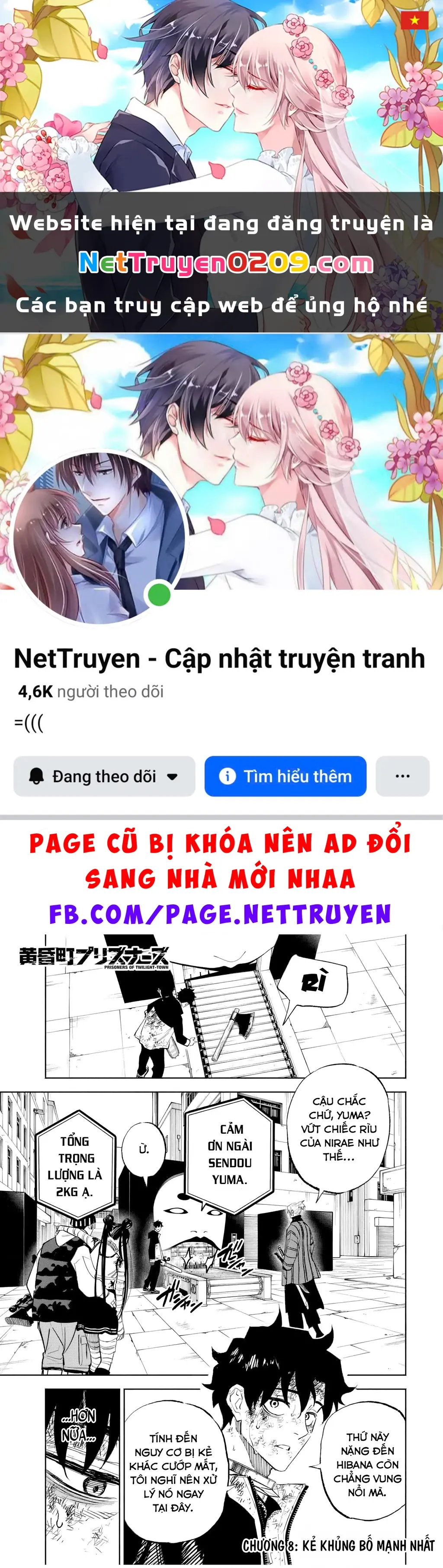 Tù Nhân Thị Trấn Hoàng Hôn Chapter 08 - Trang 2