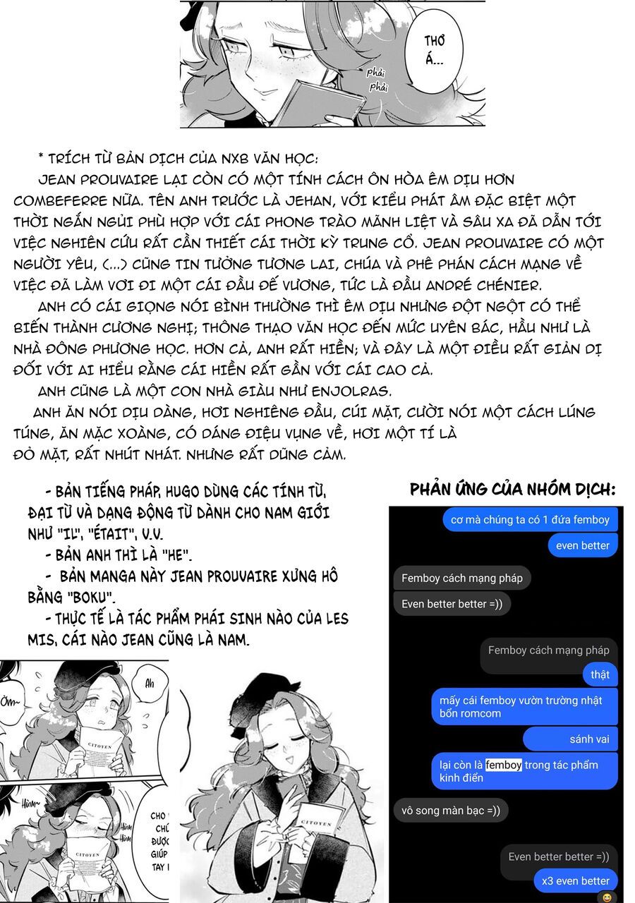 Từ Những Người Khốn Khổ - Gửi Đến Những Người Bạn Của Khoảnh Khắc L'heure Bleue. Chapter 2 - Trang 34
