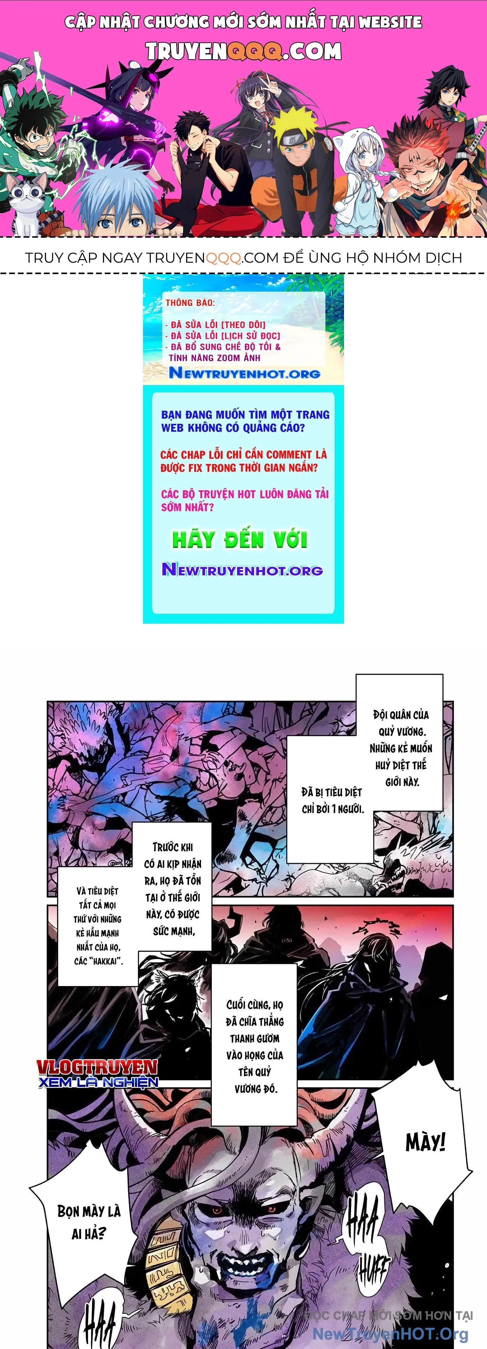 Tử Thần Quân Vương Trở Về Chapter 1 - Trang 2
