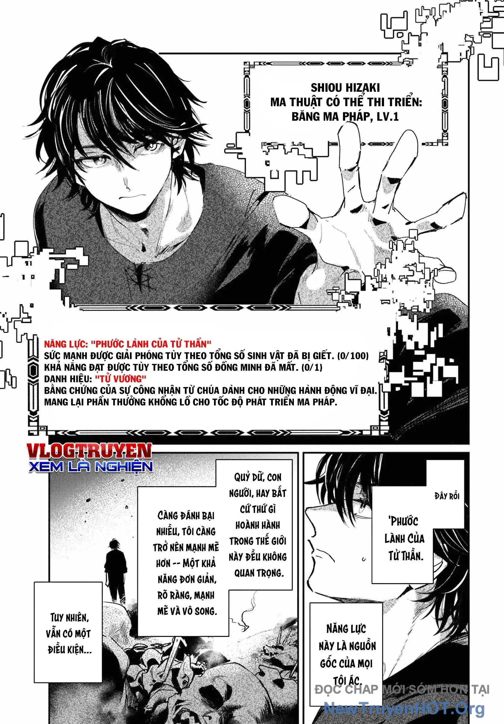 Tử Thần Quân Vương Trở Về Chapter 1 - Trang 22