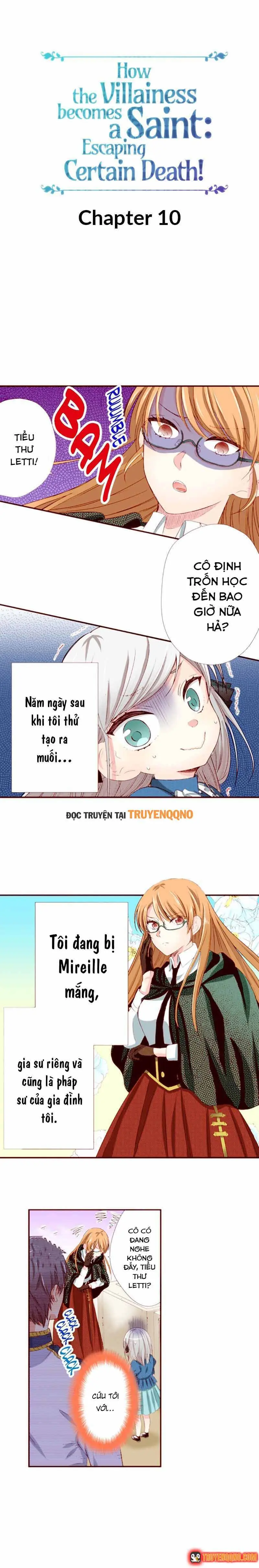 Tuy Là Ác Nữ Nhưng Tôi Quyết Thành Thánh Nữ Để Né Cờ Chết Chapter 10 - Trang 3