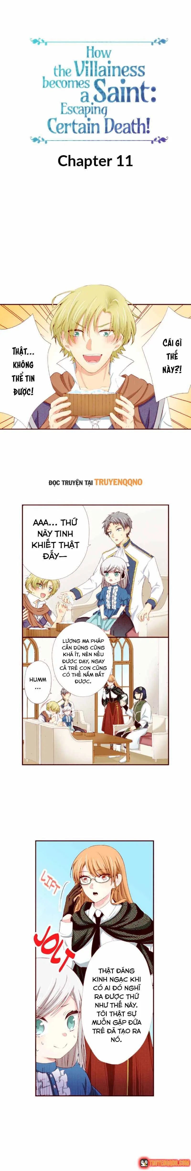 Tuy Là Ác Nữ Nhưng Tôi Quyết Thành Thánh Nữ Để Né Cờ Chết Chapter 11 - Trang 3