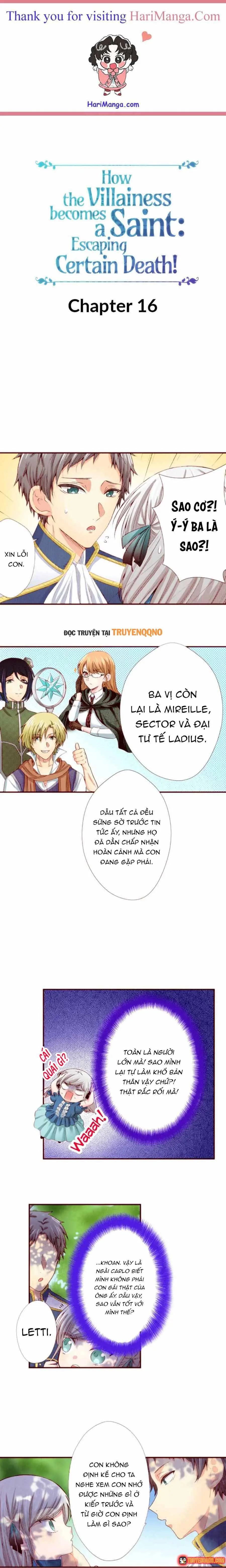 Tuy Là Ác Nữ Nhưng Tôi Quyết Thành Thánh Nữ Để Né Cờ Chết Chapter 16 - Trang 3