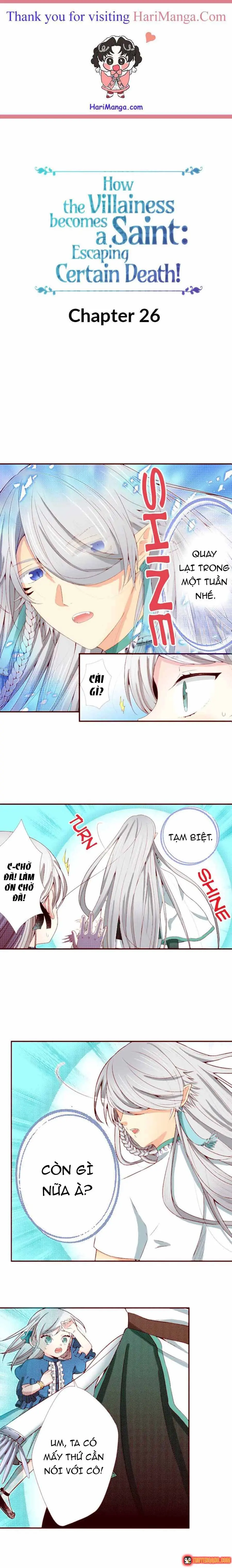 Tuy Là Ác Nữ Nhưng Tôi Quyết Thành Thánh Nữ Để Né Cờ Chết Chapter 26 - Trang 3