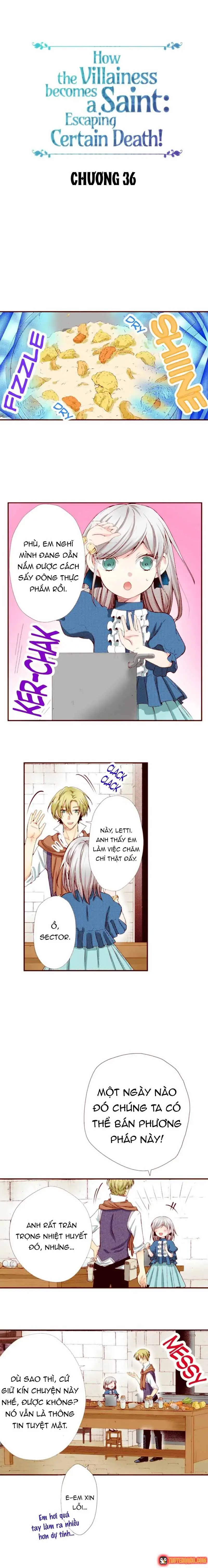 Tuy Là Ác Nữ Nhưng Tôi Quyết Thành Thánh Nữ Để Né Cờ Chết Chapter 36 - Trang 3