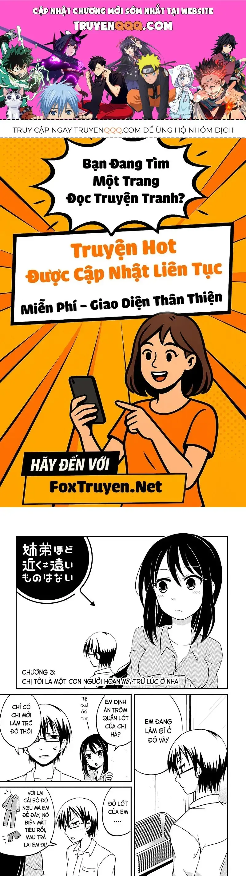 Tuy Xa Mà Gần Như Chị Em. Chapter 3 - Trang 2