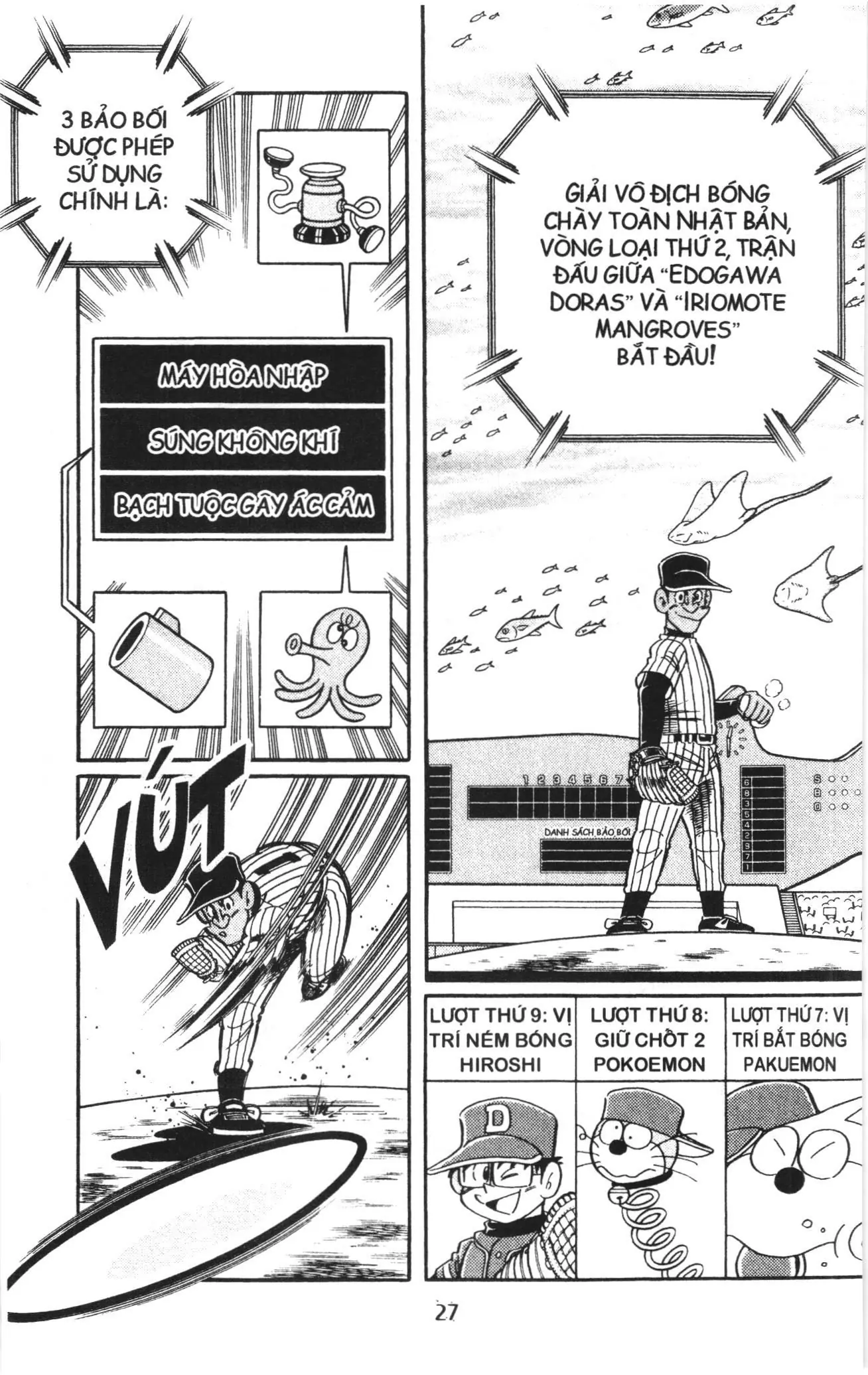 Tuyển tập Doraemon bóng chày (NXB Kim Đồng) Chapter 104 - Trang 22