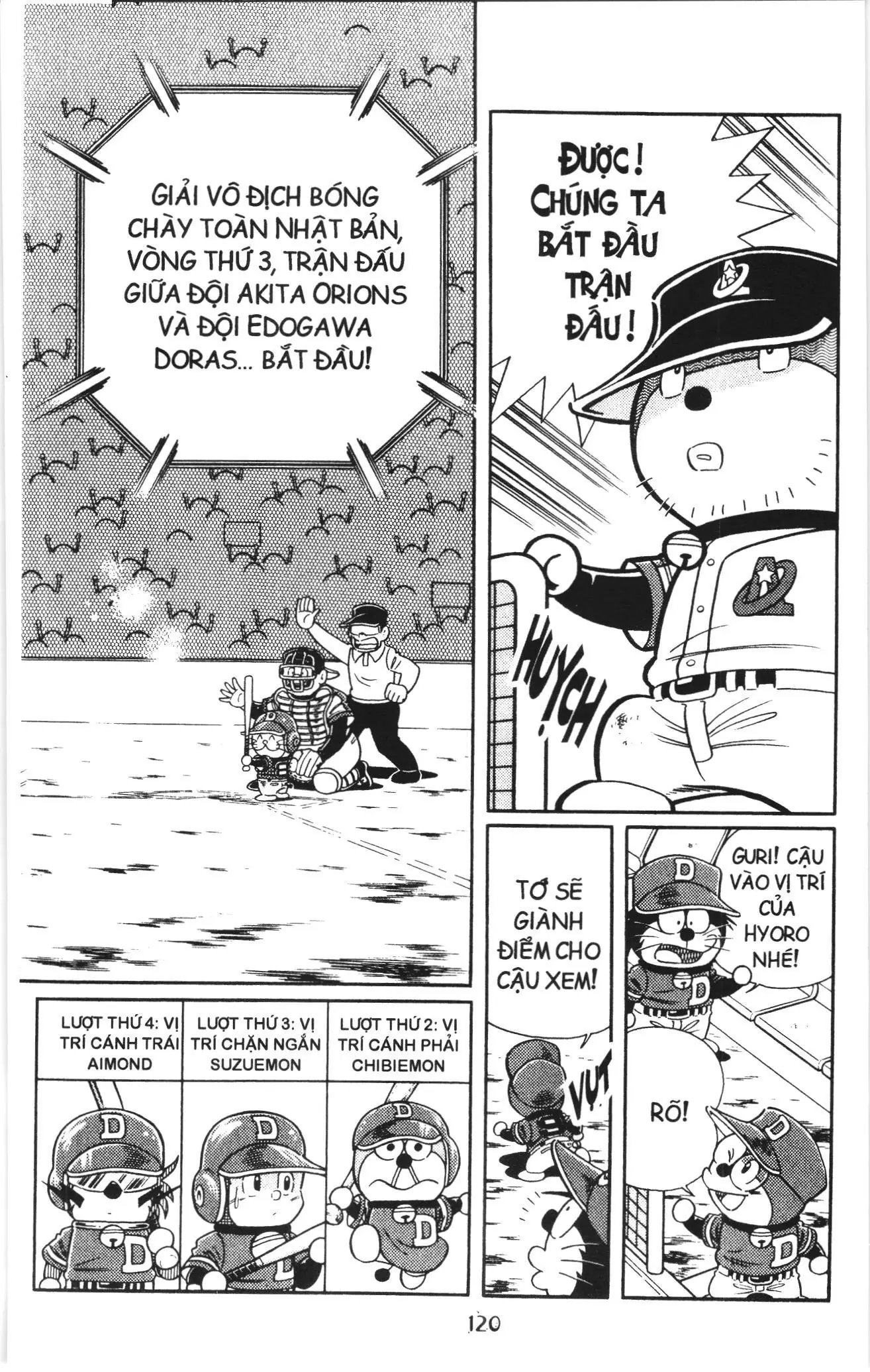 Tuyển tập Doraemon bóng chày (NXB Kim Đồng) Chapter 107 - Trang 9