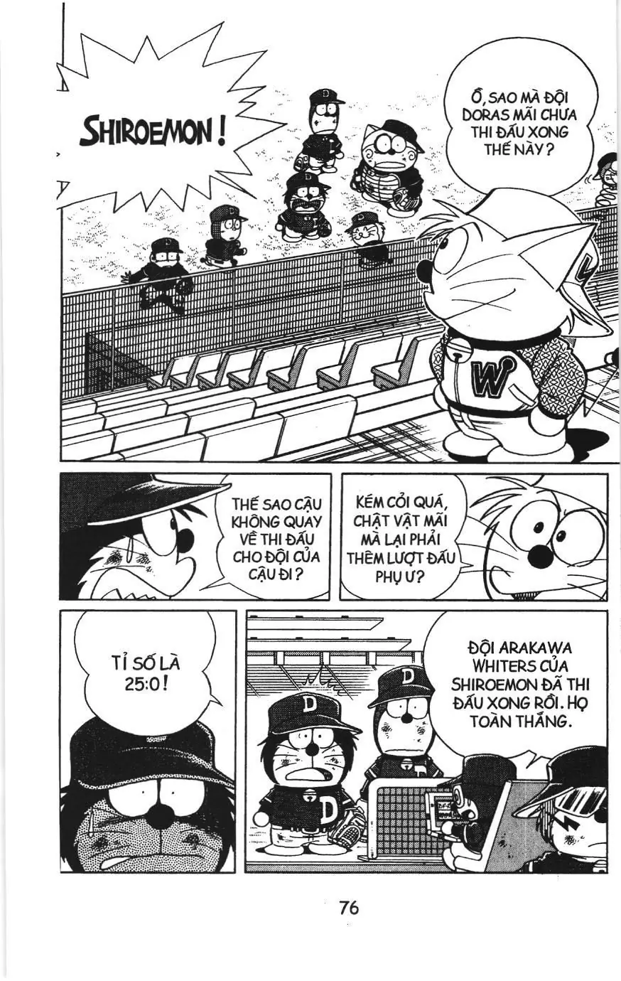 Tuyển tập Doraemon bóng chày (NXB Kim Đồng) Chapter 11 - Trang 22