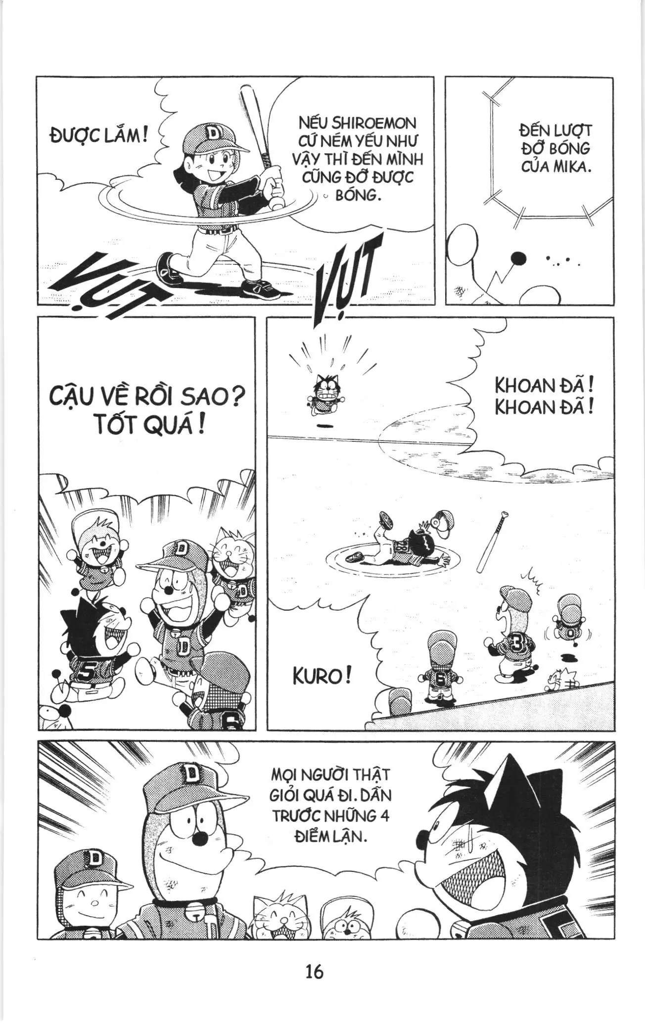 Tuyển tập Doraemon bóng chày (NXB Kim Đồng) Chapter 16 - Trang 12