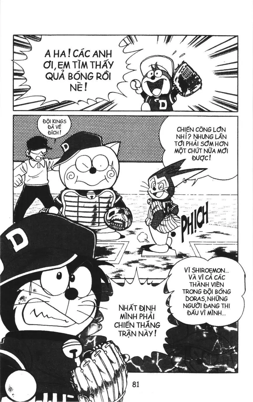 Tuyển tập Doraemon bóng chày (NXB Kim Đồng) Chapter 25 - Trang 25