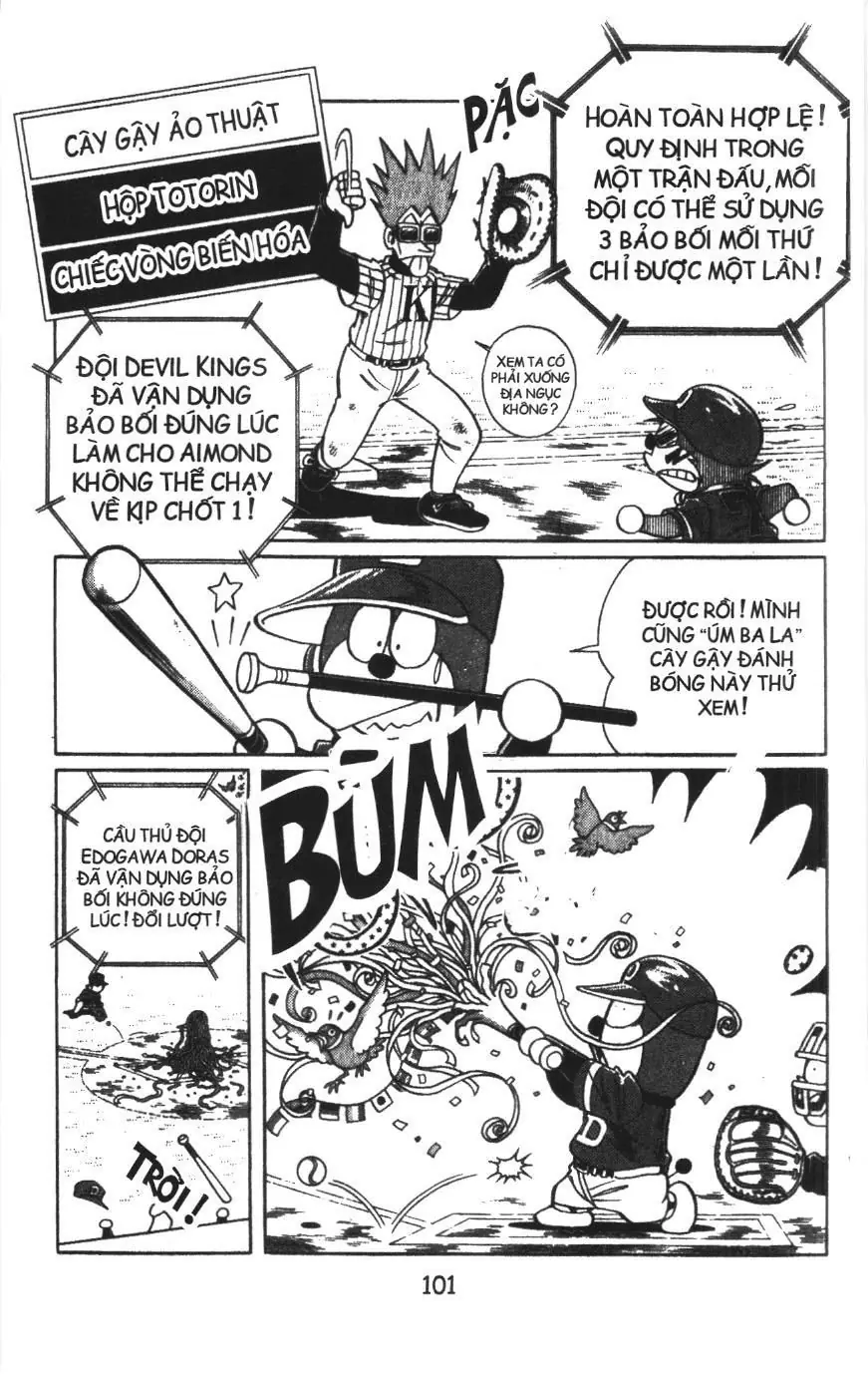 Tuyển tập Doraemon bóng chày (NXB Kim Đồng) Chapter 26 - Trang 19
