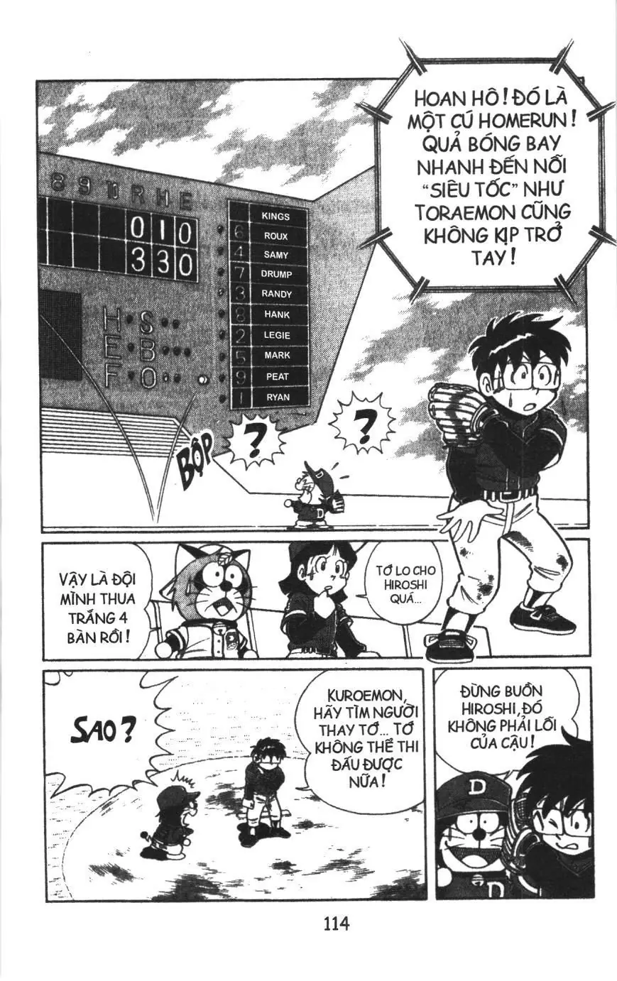 Tuyển tập Doraemon bóng chày (NXB Kim Đồng) Chapter 27 - Trang 6
