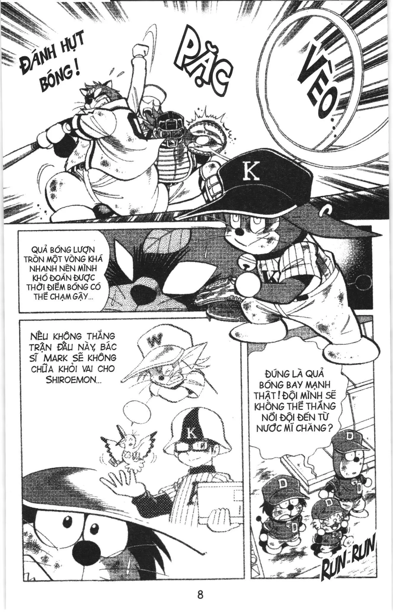 Tuyển tập Doraemon bóng chày (NXB Kim Đồng) Chapter 30 - Trang 4