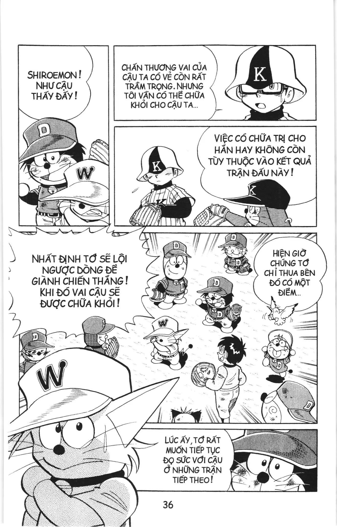 Tuyển tập Doraemon bóng chày (NXB Kim Đồng) Chapter 31 - Trang 6