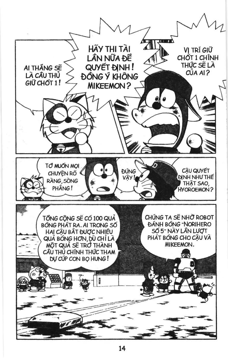 Tuyển tập Doraemon bóng chày (NXB Kim Đồng) Chapter 36 - Trang 10