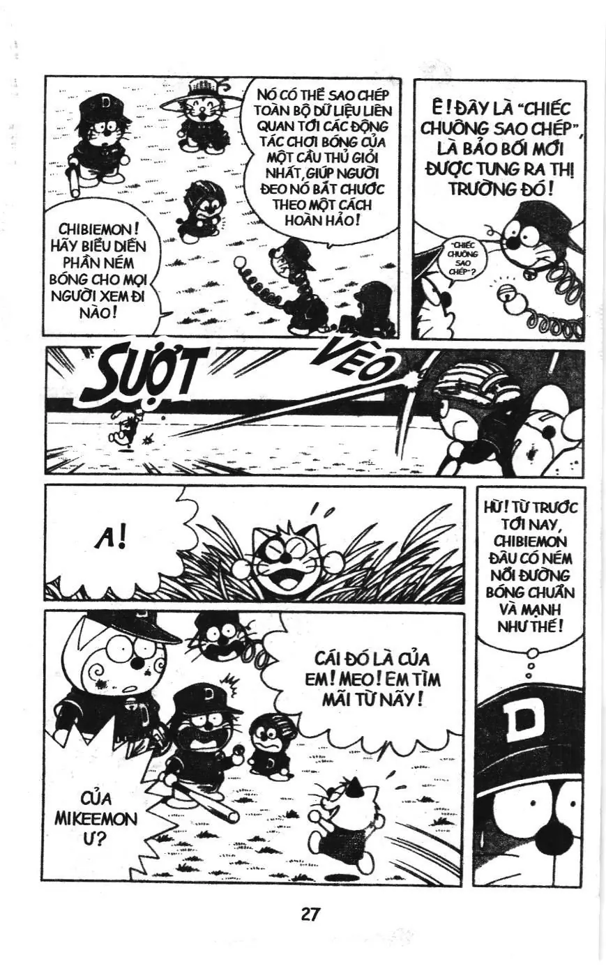 Tuyển tập Doraemon bóng chày (NXB Kim Đồng) Chapter 36 - Trang 23