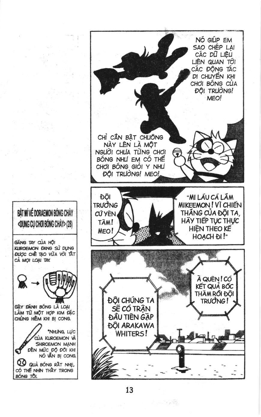 Tuyển tập Doraemon bóng chày (NXB Kim Đồng) Chapter 36 - Trang 9