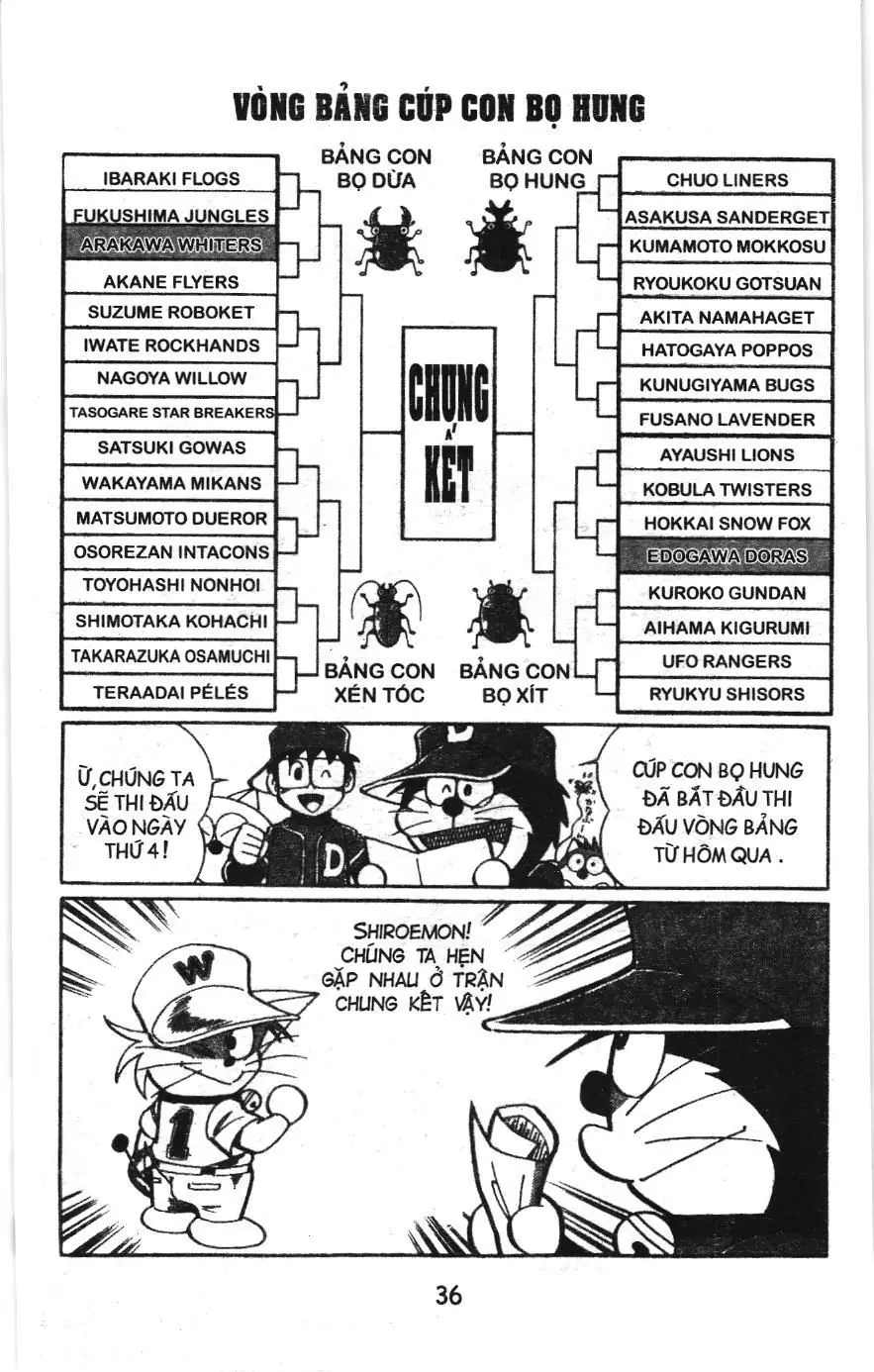 Tuyển tập Doraemon bóng chày (NXB Kim Đồng) Chapter 37 - Trang 2