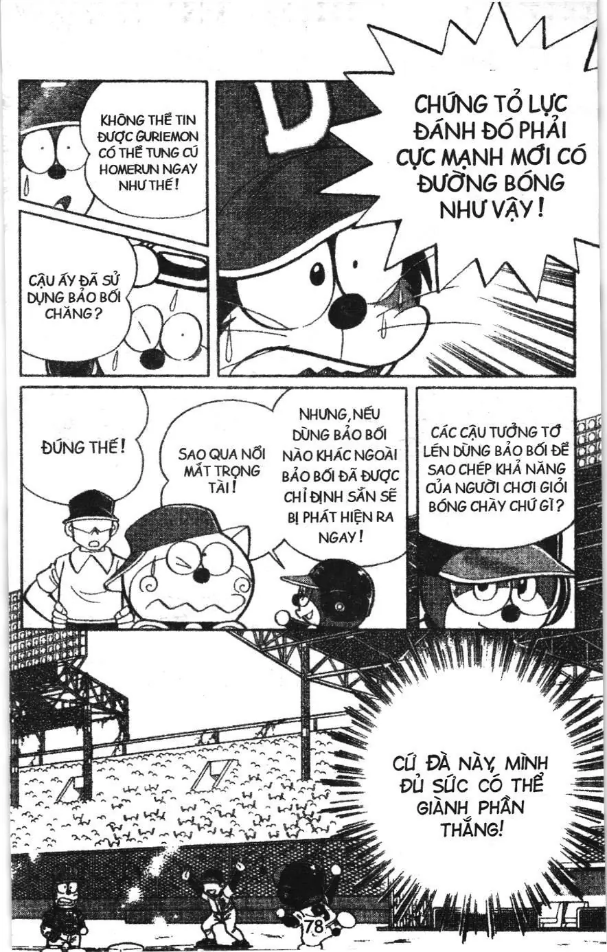Tuyển tập Doraemon bóng chày (NXB Kim Đồng) Chapter 38 - Trang 14