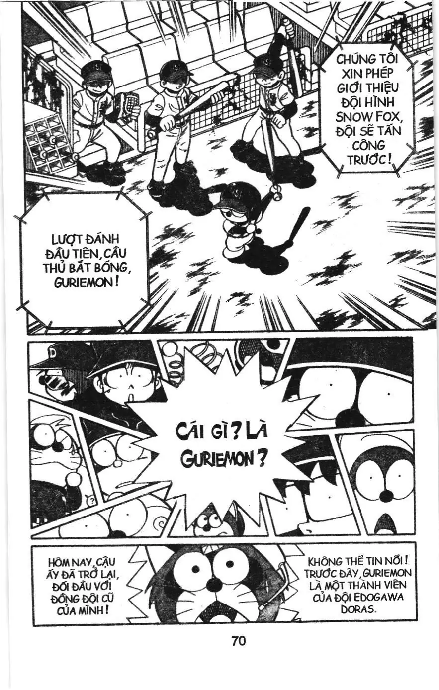 Tuyển tập Doraemon bóng chày (NXB Kim Đồng) Chapter 38 - Trang 6