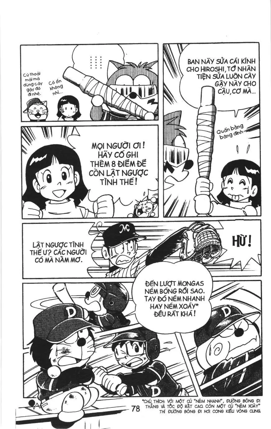 Tuyển tập Doraemon bóng chày (NXB Kim Đồng) Chapter 4 - Trang 8