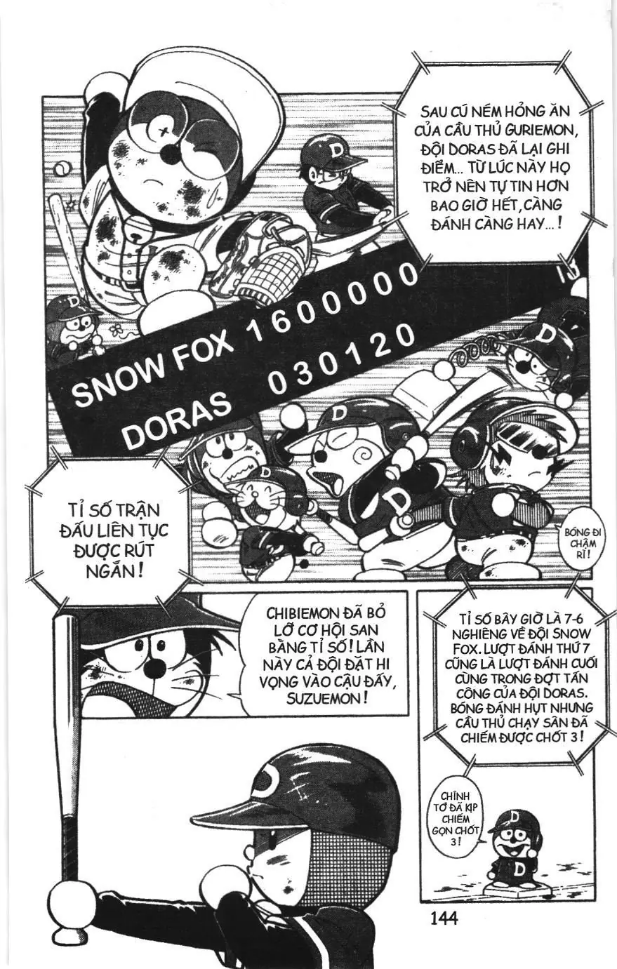 Tuyển tập Doraemon bóng chày (NXB Kim Đồng) Chapter 40 - Trang 22
