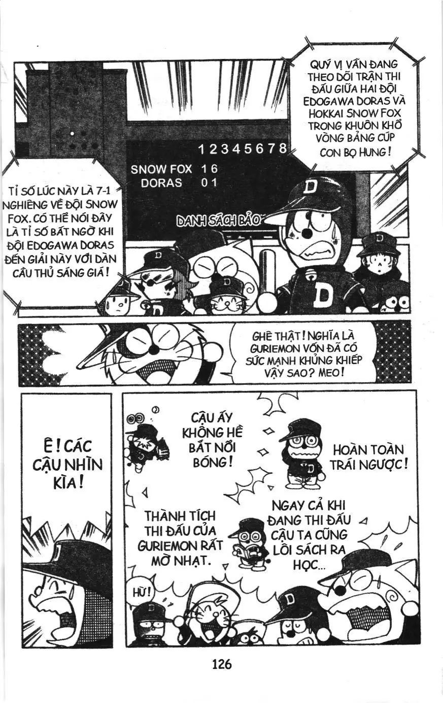 Tuyển tập Doraemon bóng chày (NXB Kim Đồng) Chapter 40 - Trang 4