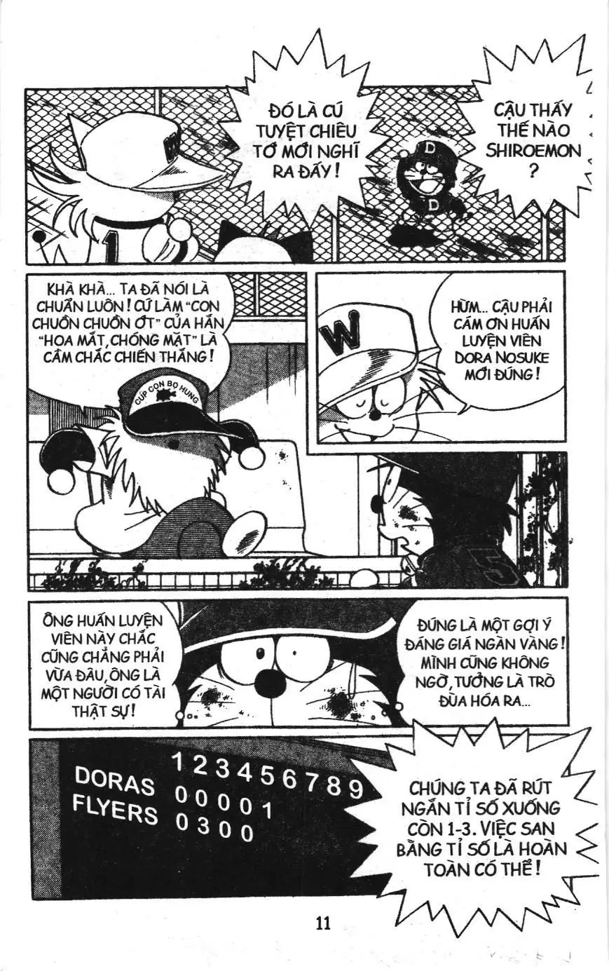 Tuyển tập Doraemon bóng chày (NXB Kim Đồng) Chapter 48 - Trang 10