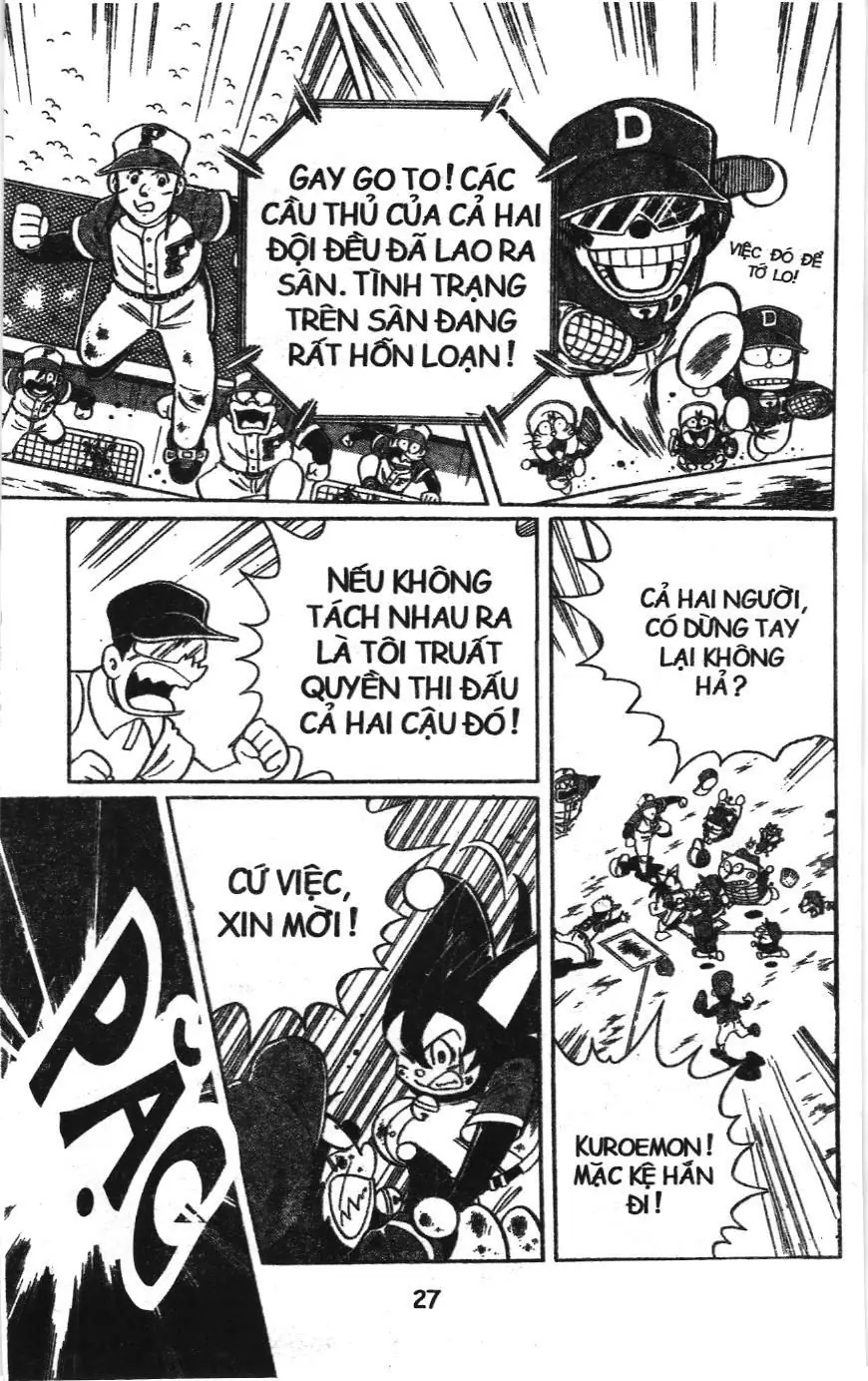 Tuyển tập Doraemon bóng chày (NXB Kim Đồng) Chapter 48 - Trang 26