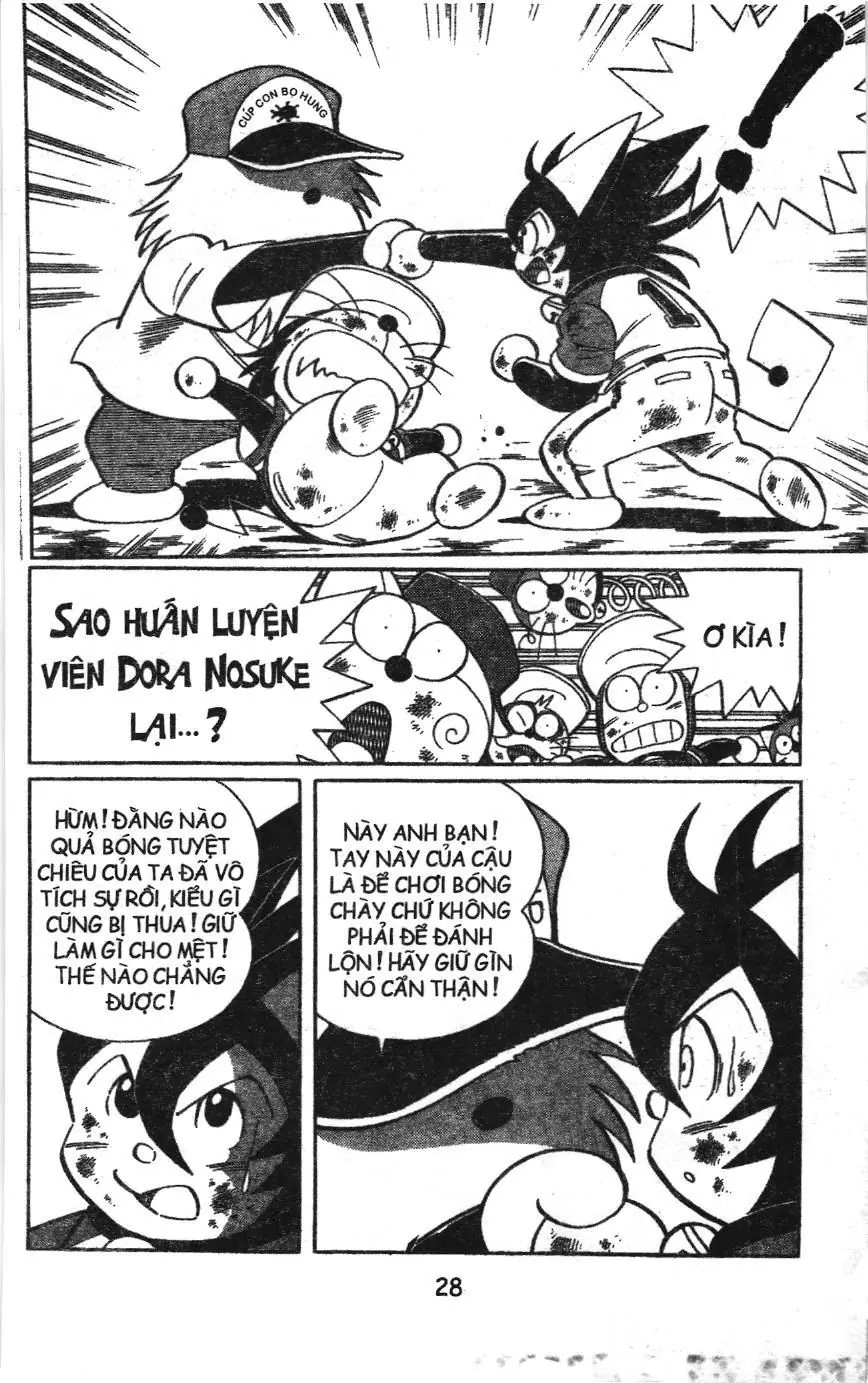 Tuyển tập Doraemon bóng chày (NXB Kim Đồng) Chapter 48 - Trang 27