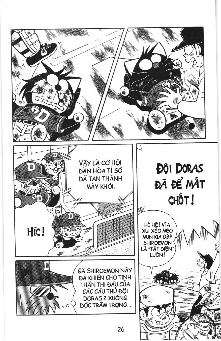 Tuyển tập Doraemon bóng chày (NXB Kim Đồng) Chapter 60 - Trang 22