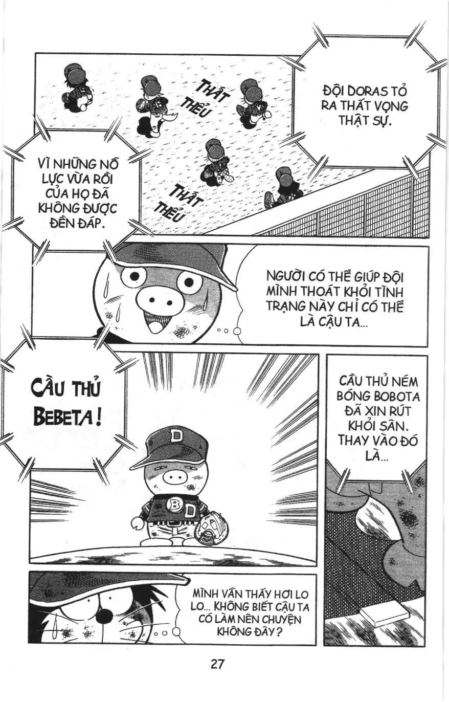 Tuyển tập Doraemon bóng chày (NXB Kim Đồng) Chapter 60 - Trang 23