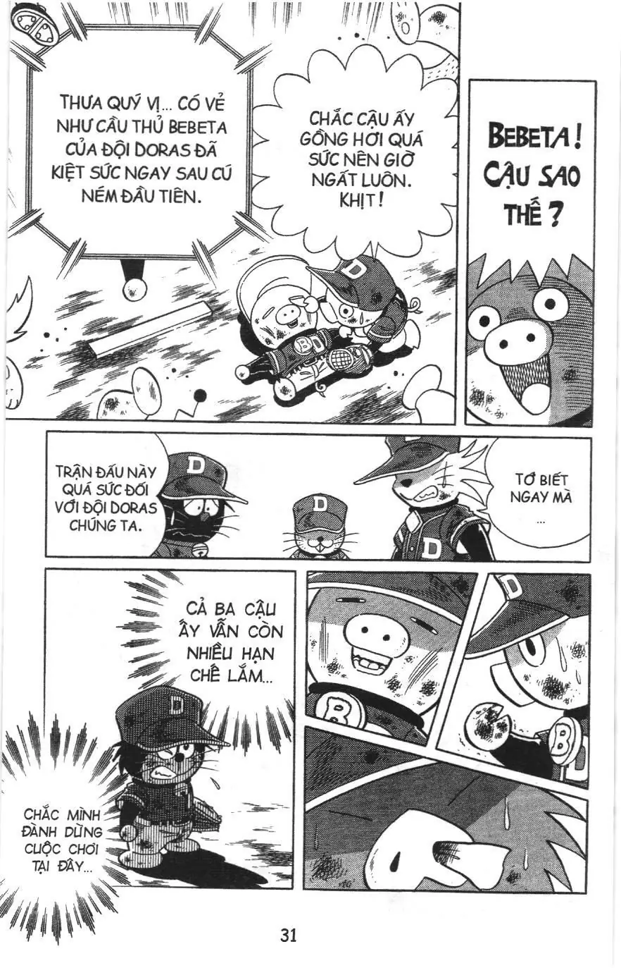 Tuyển tập Doraemon bóng chày (NXB Kim Đồng) Chapter 60 - Trang 27