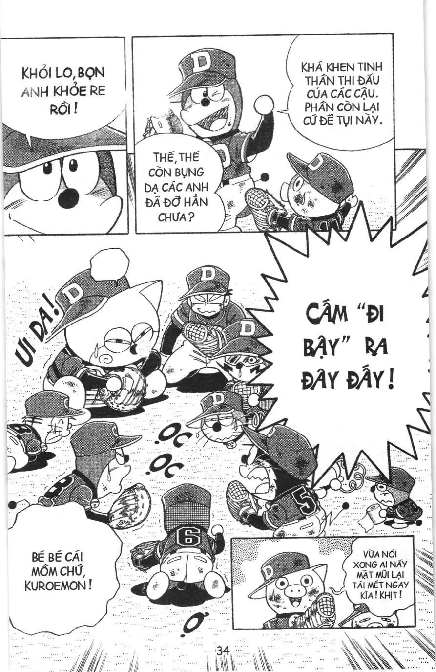 Tuyển tập Doraemon bóng chày (NXB Kim Đồng) Chapter 60 - Trang 30