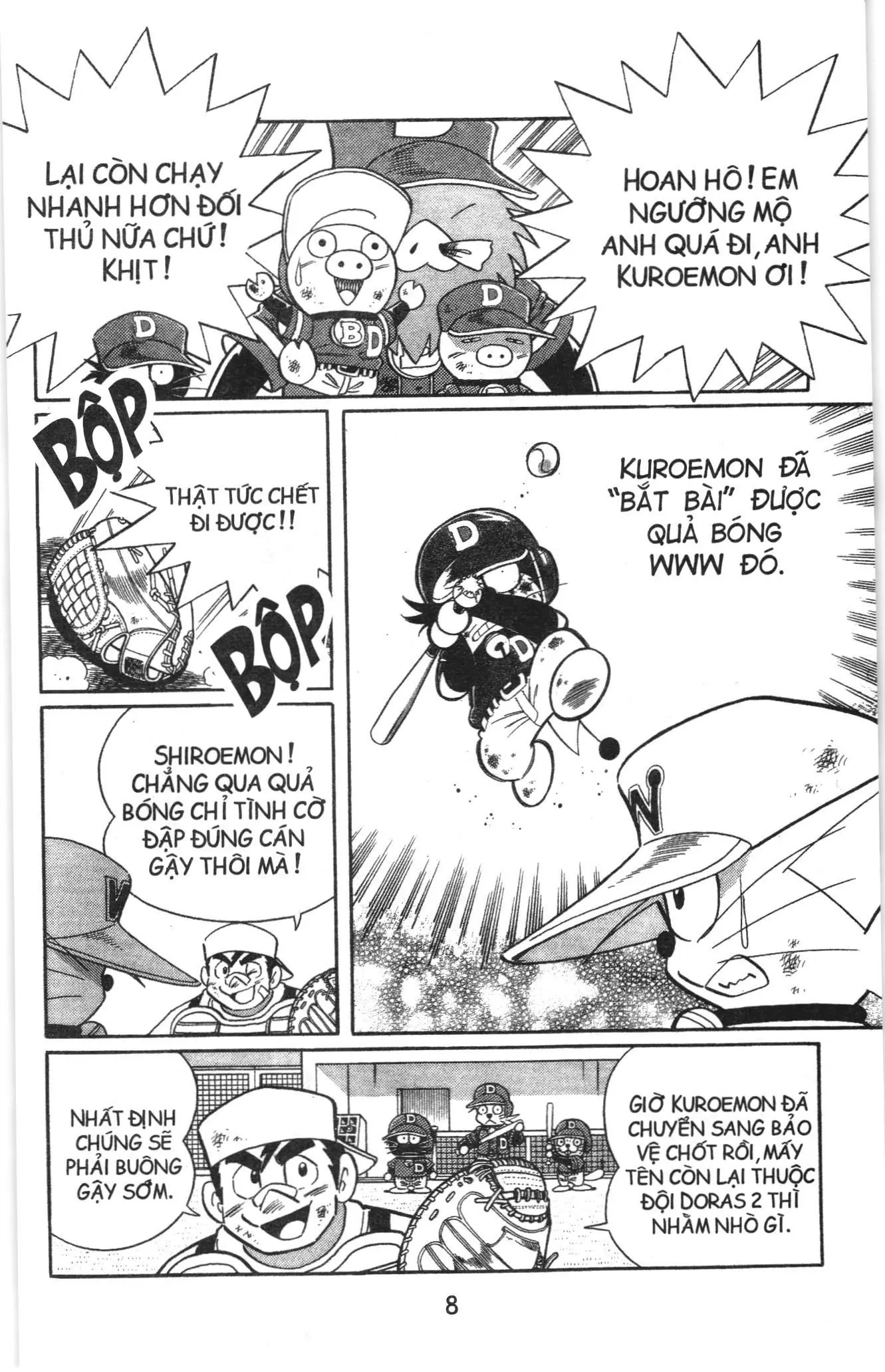 Tuyển tập Doraemon bóng chày (NXB Kim Đồng) Chapter 60 - Trang 4