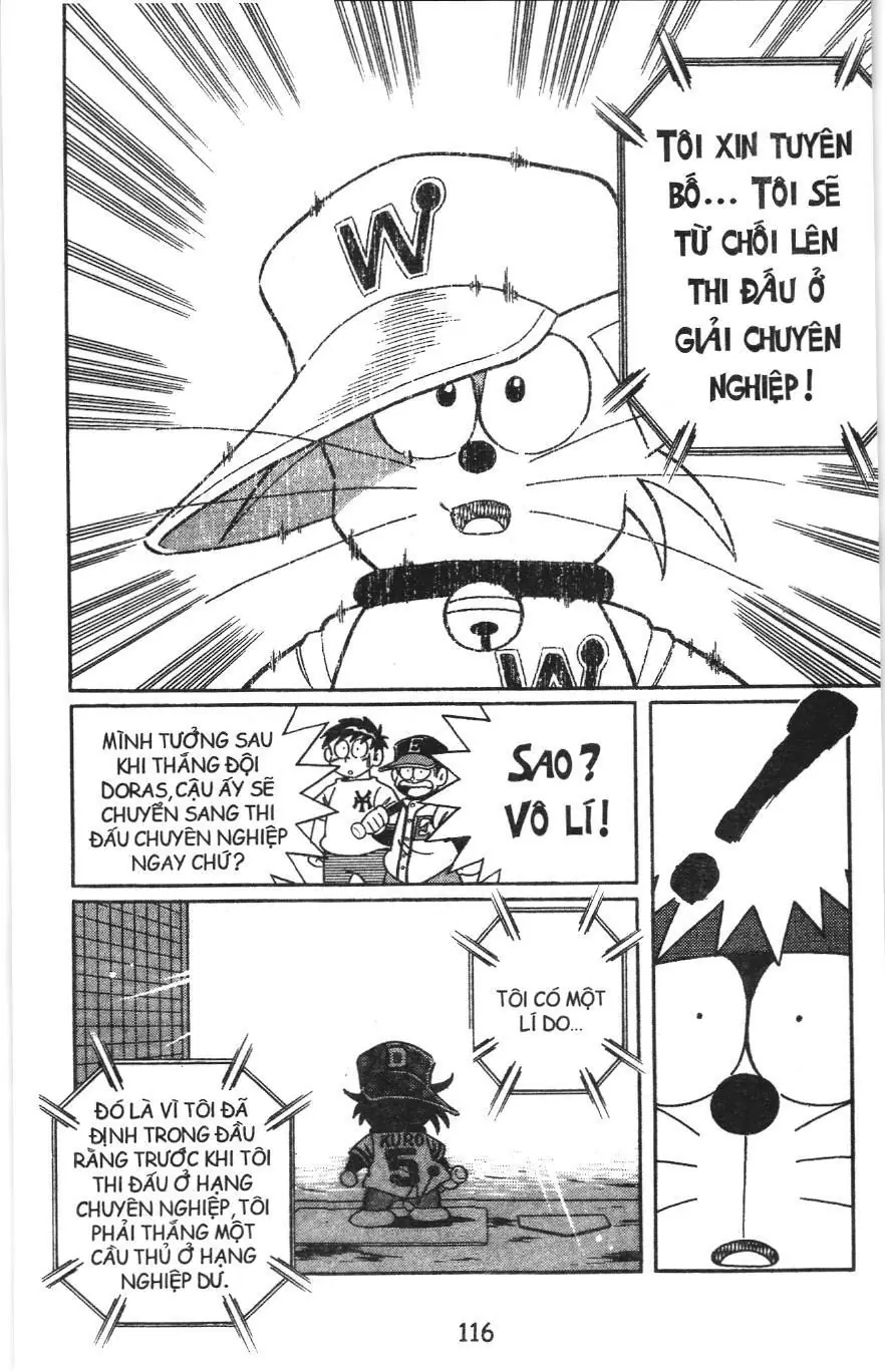Tuyển tập Doraemon bóng chày (NXB Kim Đồng) Chapter 63 - Trang 25
