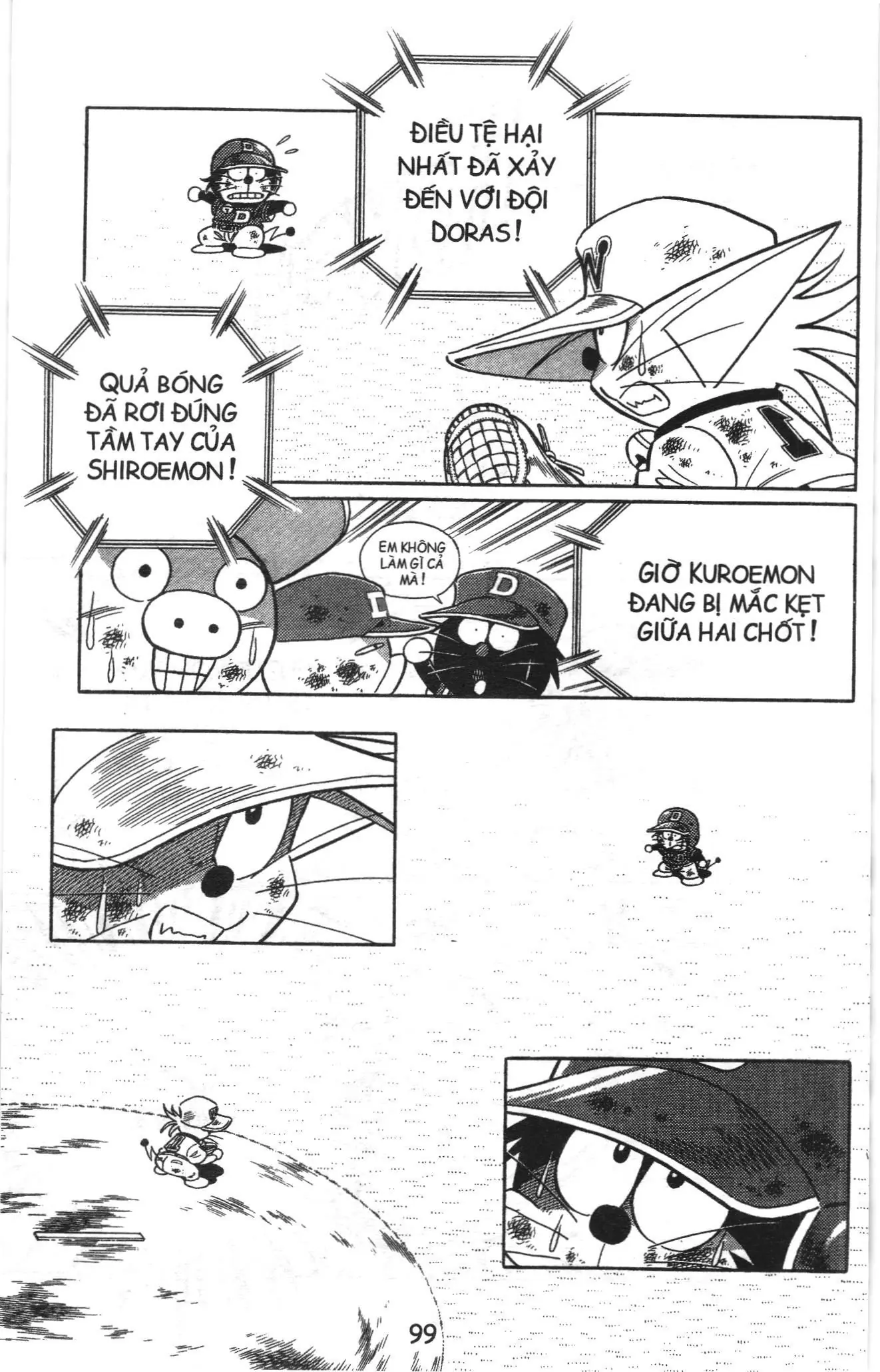 Tuyển tập Doraemon bóng chày (NXB Kim Đồng) Chapter 63 - Trang 8