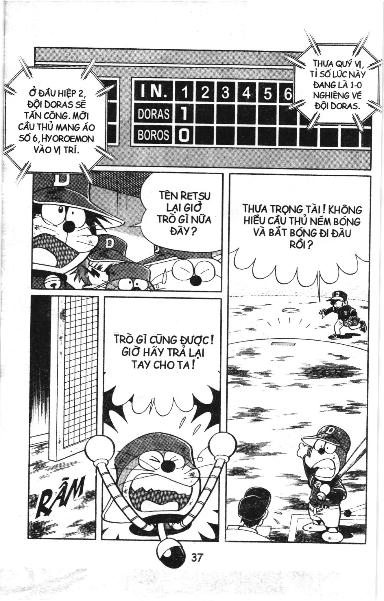 Tuyển tập Doraemon bóng chày (NXB Kim Đồng) Chapter 67 - Trang 3