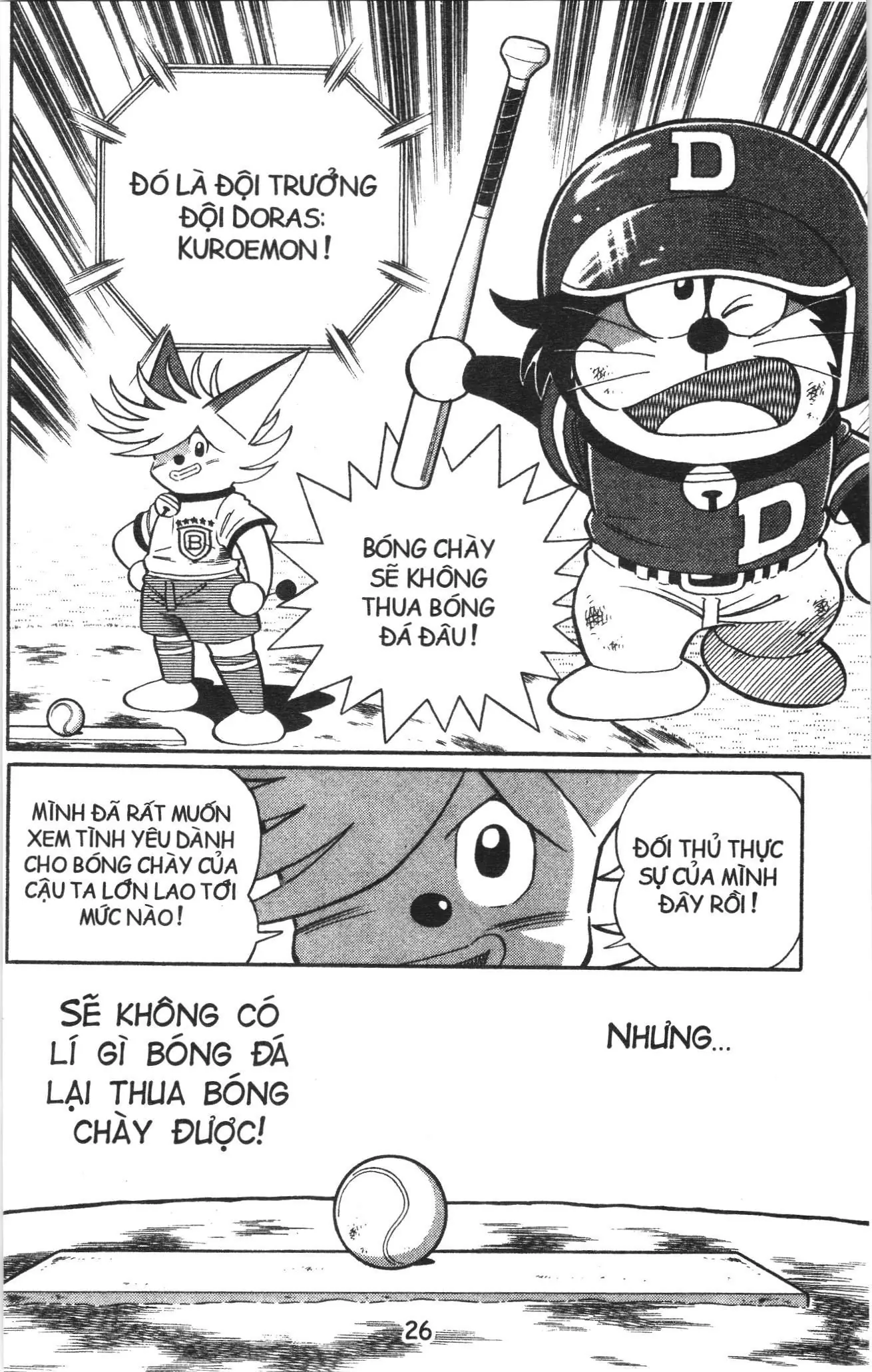 Tuyển tập Doraemon bóng chày (NXB Kim Đồng) Chapter 72 - Trang 22
