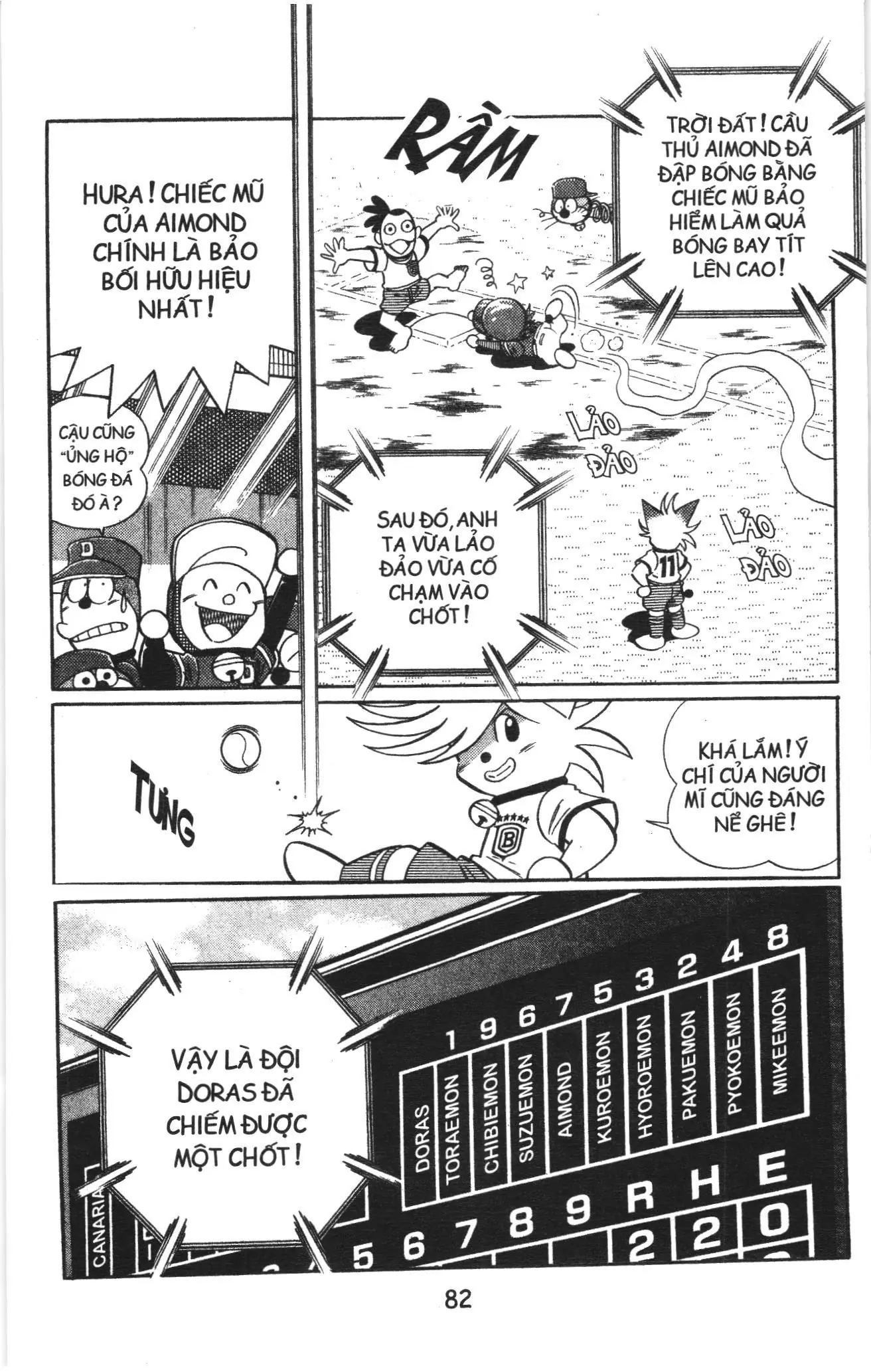 Tuyển tập Doraemon bóng chày (NXB Kim Đồng) Chapter 73 - Trang 18