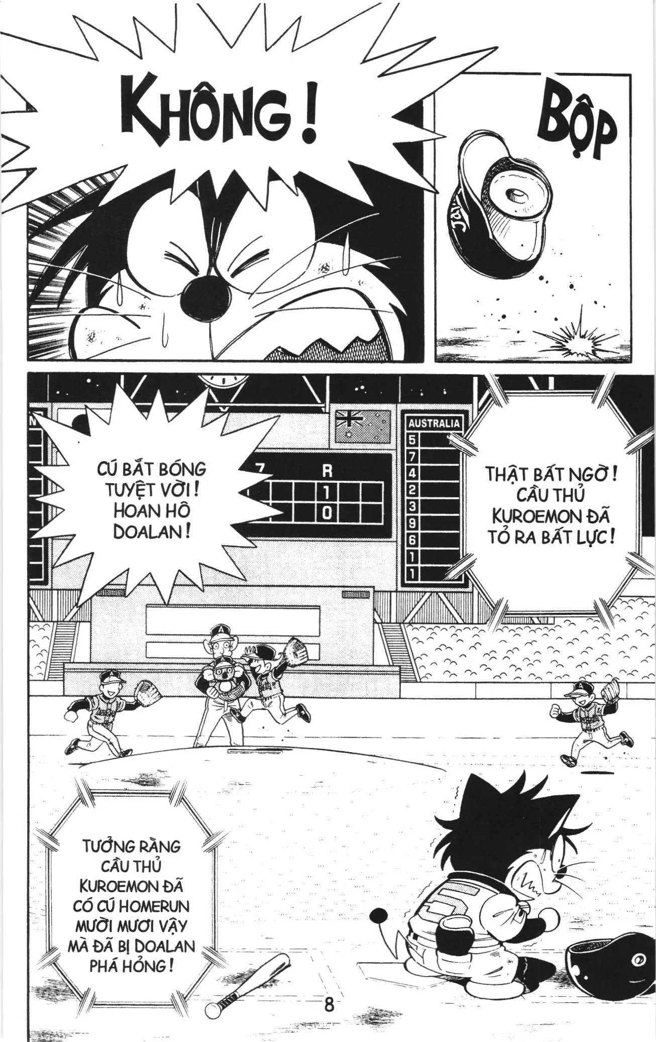 Tuyển tập Doraemon bóng chày (NXB Kim Đồng) Chapter 83 - Trang 5